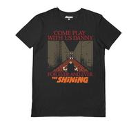 The Shining T-Shirt (The Twins Design) Large Unisex Novelty T Shirt, Womens and Mens Clothing - Official Merchandise Black