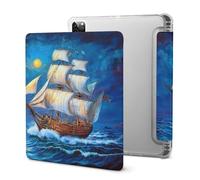 The Ship from The Dream Cute Tablet Case with Pencil Holder Lightweight Hard Protective Cover Compatible with Ipad 2020 /Pro 2020/2020 AIR 4 /Pro 2021