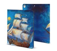 The Ship from The Dream Funny Tablet Case with Pen Slot Lightweight Hard Protective Cover Compatible with iPad 2020/Pro 2020/Pro 2021/Air4/Air5