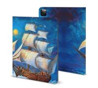 The Ship from The Dream Funny Tablet Case with Pen Slot Lightweight Hard Protective Cover Compatible with iPad 2020/Pro 2020/Pro 2021/Air4/Air5