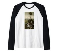 The Ship of Fools by Hieronymus Bosch (1500) Raglan Baseball Tee