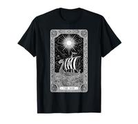 The Ship Viking Tarot Card Norse Mystical Mythology T-Shirt