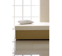 The Shire Bed Company Azalea High Density Memory Foam Mattress in White | Size: Single The Shire Bed Company White Single