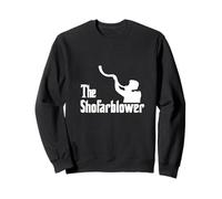 The Shofar Blower Rosh Hashanah Rabbi Temple Jewish New Year Sweatshirt