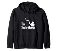 The Shofar Blower Rosh Hashanah Rabbi Temple Jewish New Year Zip Hoodie