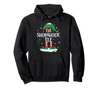 The Shopaholic Elf Christmas Family Matching Xmas Group Pullover Hoodie