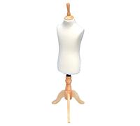 The Shopfitting Shop Milan Childrens 2-3 Years Old Dressmakers Tailors Dummy - Dressmaking Display Mannequin Supplied on a Wooden Tripod Stand