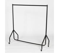 The Shopfitting Shop TALL Clothes Rail 4ft Long x 7ft High TALLER Garment Rail HEAVY DUTY Designed for longer garments