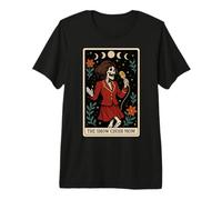 The Show Choir Mom Mama Chorister Singing Skeleton Tarot Premium T-Shirt