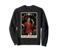 The Show Choir Mom Mama Chorister Singing Skeleton Tarot Sweatshirt