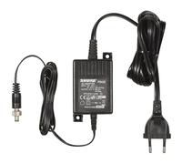 The Shure PS43E 15V DC Inline EU power supply has 2 integrated mounting straps for easy installation.