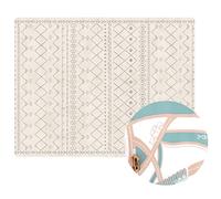 The Shwally PlayMat - Soft Baby Play Mat - Reversible Foam Floor Mat - Waterproof, Wipe-Clean, Durable, Non-Toxic and Hypoallergenic - Large (6.5' X 4.5') (Enya)