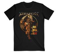 The Sick, The Dying And The Dead Album Cotton T-Shirt Megadeth Black S