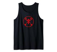 The Sigil of Bael red graphic T-Shirt Tank Top