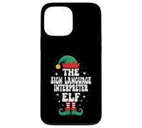 The Sign Language Interpreter Elf Funny Christmas Matching Case for iPhone 13 Pro Max