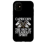 The Sign of Steadfast Spirit Capricorn Case for iPhone 11