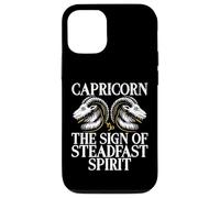 The Sign of Steadfast Spirit Capricorn Case for iPhone 12/12 Pro
