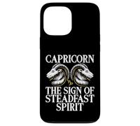 The Sign of Steadfast Spirit Capricorn Case for iPhone 13 Pro Max