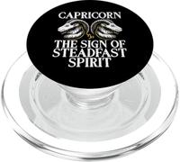 The Sign of Steadfast Spirit Capricorn PopSockets PopGrip for MagSafe