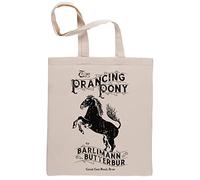 The Sign of the Prancing Pony Bree Beige Shopping Bag Reusable Beige Shopping Bag
