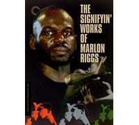 The Signifyin' Works of Marlon Riggs (The Criterion Collection) (Ethnic Notions/Tongues Untied/Affirmations/Anthem/Color Adjustment/Non, Je Ne Regrette Rien (No Regret)/Black Is . . .