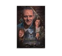 The Silence of The Lambs 1991 Classic Movie Poster (14) Painting On Canvas Wall Art Poster Scroll Picture Print Walls Decor Home Posters 12x18inch(30x45cm)