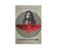 The Silence of The Lambs 1991 Classic Movie Poster (9) Painting On Canvas Wall Art Poster Scroll Picture Print Walls Decor Home Posters 24x36inch(60x90cm)