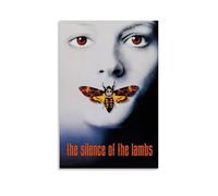 The Silence of The Lambs Anti Splash Art Posters Living Room And Bedroom Hanging Paintings Suitable for Multiple Scenarios No Need for Punching Easy to Install Suitable for Gifts And Personal UseUnfra