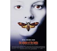 The Silence of the Lambs Classic Vintage 80's Movie Poster Art Glossy Poster (A4 210 × 297 mm)