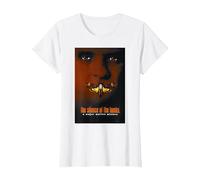 The Silence of The Lambs Moth Poster T-Shirt, Women, White, X-Large