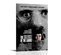 The Silence of The LambsWaterproof Posters Wall Art Posters Waterproof Home Printing Moisture-proof Easy to Install And Fade ResistantFrame-style20x30inch(50x75cm)