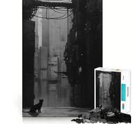 The Silent Alley Jigsaw Puzzles 1000 Pieces for Teenagers Think Game Peaceful Time Quality Edge Perfect Present (38x26cm)