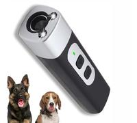 The Silent-Guard Pro,Dog Bark Deterrent Device - Anti Barking Device for Dogs,2025 Upgraded Bark Shield Anti Barking Device for Dogs,Dog Bark Deterrent Device with LED Flashlight (Black)