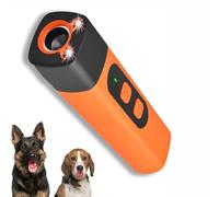 The Silent-Guard Pro,Dog Bark Deterrent Device - Anti Barking Device for Dogs,2025 Upgraded Bark Shield Anti Barking Device for Dogs,Dog Bark Deterrent Device with LED Flashlight (Orange)