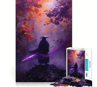 The Silent Guardian of The Autumn Mist 1000 Piece Jigsaw Puzzles for Adults Jigsaw Thought Toy Indoor Fun Accurate Edge Art Collectible (38x26cm)