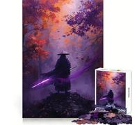 The Silent Guardian of The Autumn Mist Puzzles for Adults 1000 Pieces Brain Challenge Toy Calm Mind Clear Cut Art Collection Piece (50x75cm)