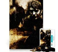 The Silent Man in The Mirror Jigsaw Puzzles for Adults1000 Pieces Boost Memory Soothing Fun Premium Cut Thoughtful Gift (38x52cm)