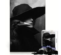 The Silent Messenger 1000 Piece Jigsaws for Teenagers Puzzle Brain Workout Toy Calm Escape Art Assembly Thoughtful Gift (50x75cm)