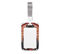 The Silent Monkey Card Badge Holder. Durable Abs Material, Clear Id Display, Suitable for Office, Event, Meeting, Easy Identification.
