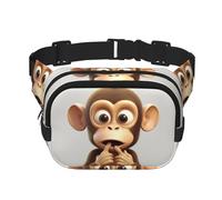 The Silent Monkey Fanny Packs Belt Bag Small Fashion Crossbody Waist Pack Lightweight Sling Chest Bag Bumbag For Women Men Running Workout Hiking Traveling