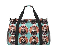 The silent monkey It is a hand-held crossbody travel bag with large capacity and multi-functions, a must-have for outdoor travel