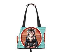 The silent monkey Small pet carrier suitable for shopping malls airplanes buses and subways