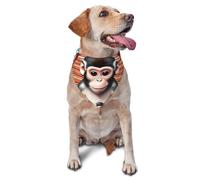 The Silent Monkey Soft Breathable Pet Triangle Bib Dog Bandanas for Dogs Cats Fashion Feeding Dribble Bib Home Outdoors Pet Bandana Dog