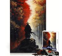 The Silent Ronin Jigsaw Puzzles 1000 Piece for Teenagers Improve Memory Relaxing Fun Sharp Edge Unique Gift (50x75cm)