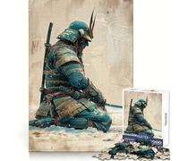 The Silent Warrior Jigsaws 1000 Pieces for Adults Brain Challenge Toy Peaceful Time Clear Cut Art Collectible (38x26cm)