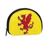 The Silesian flag Coin Purse - Coin Pouch Mini Change Purse for Coins, Keys, Lipstick and Essentials with Zipper Closure, Somerset County Flag, One Size, Fashion