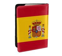 The Silesian flag Passport Holder for Travel - Passport Case for Men & Women Travel Document Organizer Credit Cards Case, Spanish Flag, One Size