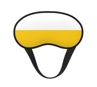 The Silesian Flag Print Blackout Sleep Mask, Light Blocking Eye Mask for Sleeping Travel, Camping, Shift Work