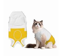 The Silesian Flag Recovery Suit for Dogs Cats After Surgery, Soft Cotton Post-Surgery Suit for Male and Female Pet