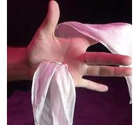 The Silk Magic Tricks Silk Pass The Hand Magic for Magicians Close up lllusions Gimmicks Mentalism Props (Medium) (Large) (M)